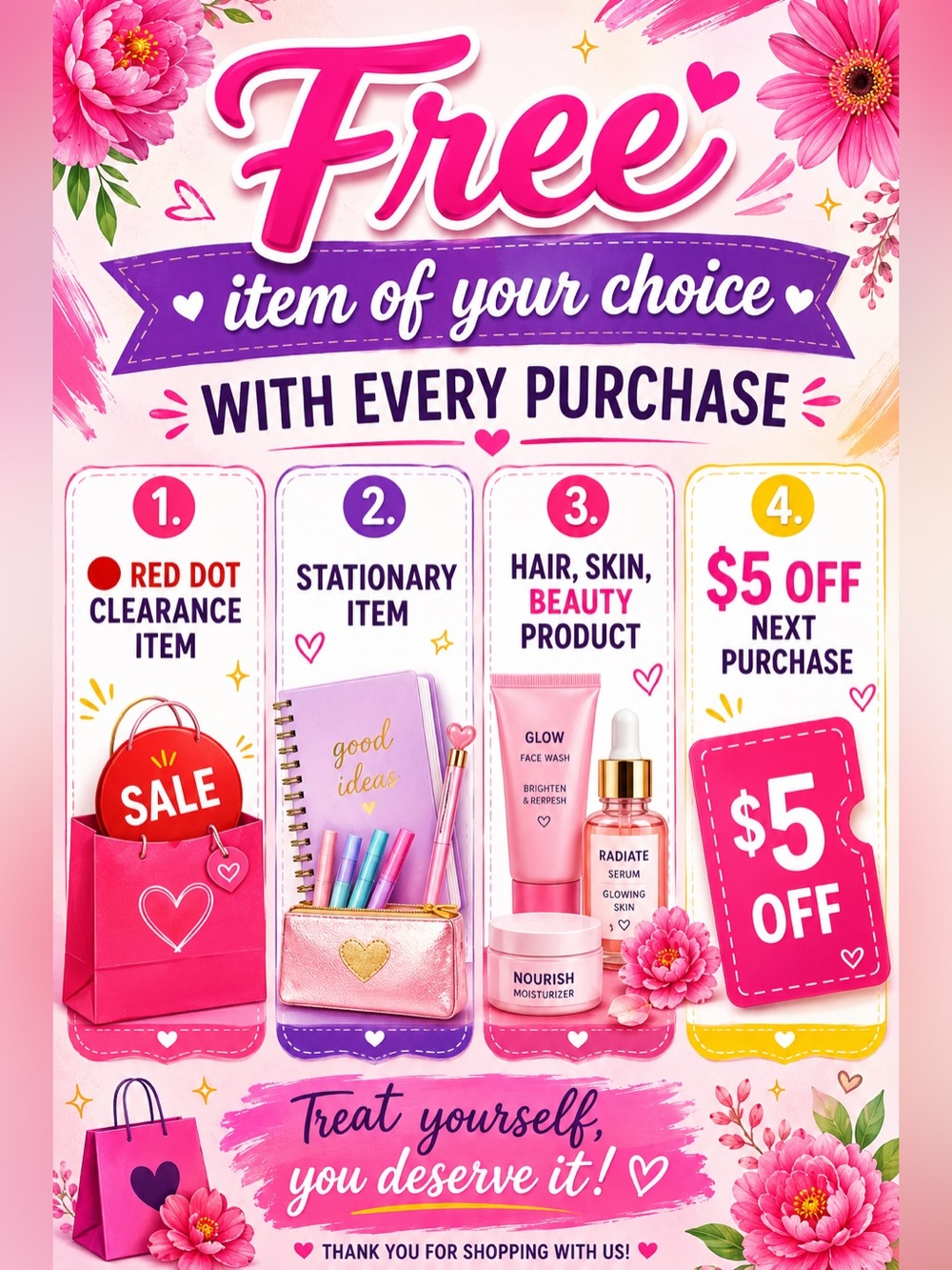 🎁 FREE GIFT w/ Every Purchase 🎁